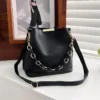 Korean Leather Shoulder Crossbody Bag - Image 2