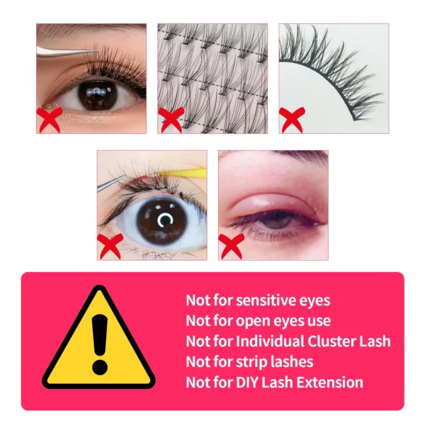 Veyes Inc Eyelash Extensions Glue 5 Days Free Shipping from US Veyelash 7 Weeks Retention Volume Lash Adhesive Makeup Tools - Image 8