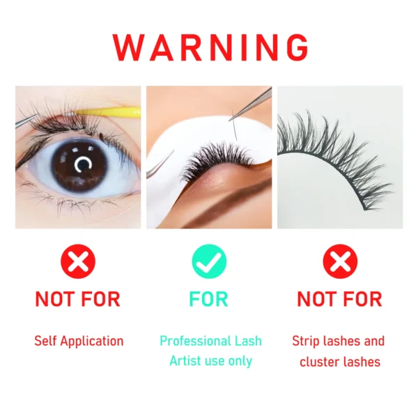 Veyes Inc 5ml Eyelash Extensions Glue Veyelash 0.5 Second Fast Drying Strong Lash Adhesive 7 Weeks Retention Volume Makeup Tools - Image 4