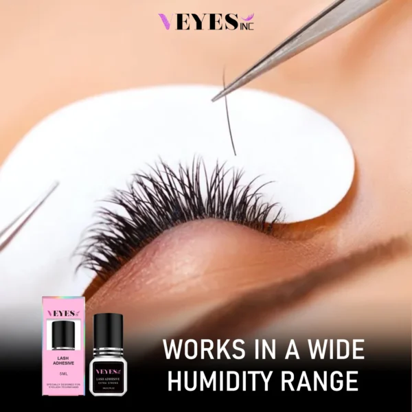 Veyes Inc 5ml Eyelash Extensions Glue Veyelash 0.5 Second Fast Drying Strong Lash Adhesive 7 Weeks Retention Volume Makeup Tools - Image 8