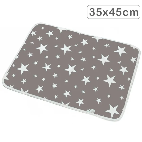 30x40/35x45cm Baby Reusable Mattress Waterproof Diapering Changing Pads Cotton Washable Newborn Mattress Baby Changing Mat - Image 3