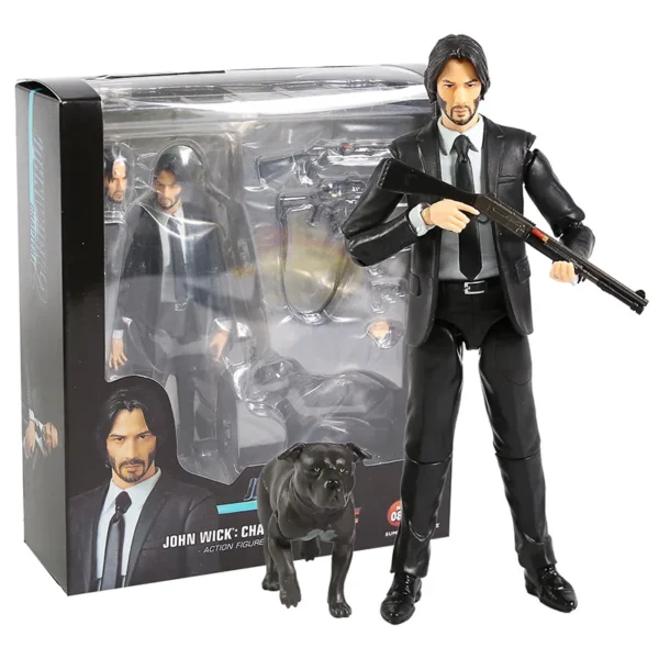 New Type Mafex 085 JOHN WICK Chapter 2 Action Figure Collectible Model Toy - Image 6