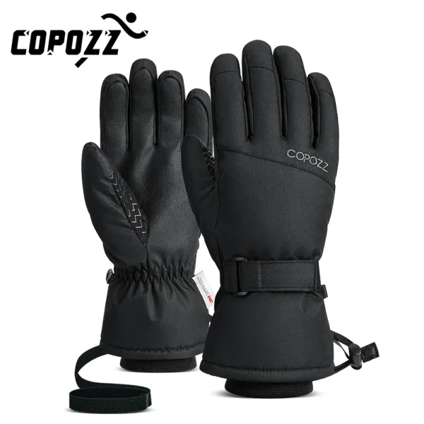 Winter Waterproof Ski Gloves - Image 2