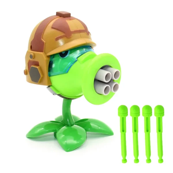 1pcs PVZ PLANTS VS ZOMBIES 2 Peashooter Gatling Pea Shooter PVC Action Figure Model Toy Dolls Shooting Toy Kids Gifts For boys - Image 36