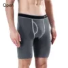 Front Opening Long Men's Panties Cotton Boxers For Man Underwear Breathable Boxershorts Male Sexy Print Underpants - Image 5