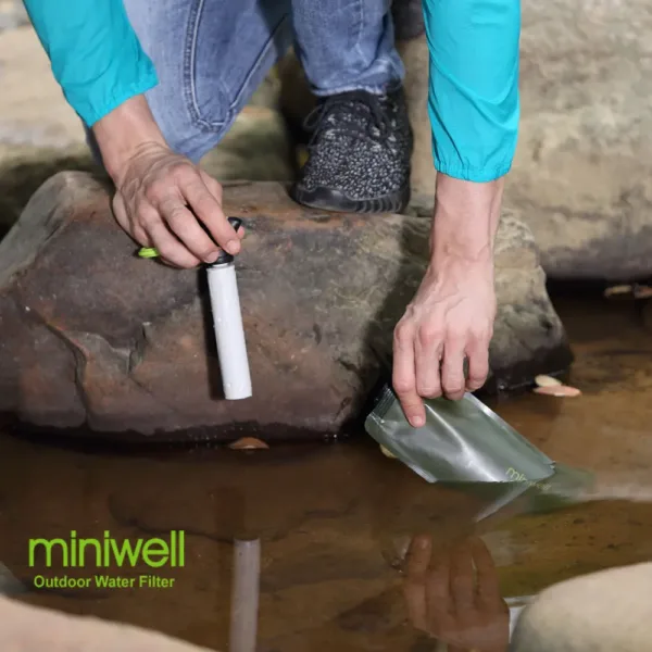 Miniwell Survival Outdoor Camping & Hiking Portable Water Purification - Image 4