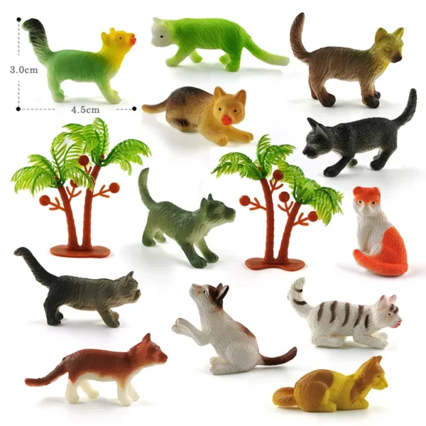 12Pcs Insect Spider Butterfly Fish Dinosaur Dog Cat Horse Figurine Farm Animal Model Action Figure Hot Toy Set For Children Gift - Image 22
