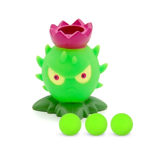 1pcs PVZ PLANTS VS ZOMBIES 2 Peashooter Gatling Pea Shooter PVC Action Figure Model Toy Dolls Shooting Toy Kids Gifts For boys - Image 2