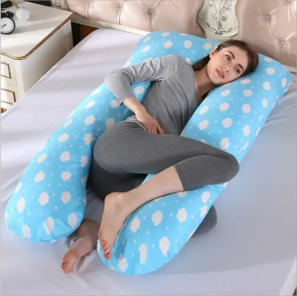 Pregnancy Pillow Side Sleeper Pregnant Women Bedding Full Body U-Shape Cushion Long Sleeping Multifunctional Maternity Pillows - Image 11