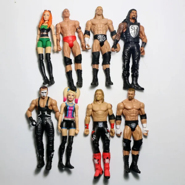 New Arrival 16-18cm High Classic Toy Occupation Wrestling Gladiators Wrestler man woman Action Figure Toys Multiple Styles 5.0 - Image 11