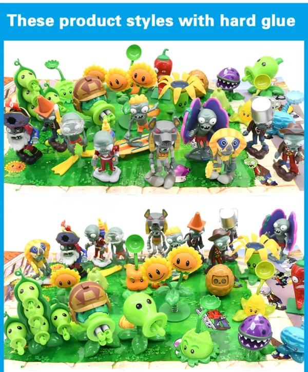 1pcs PVZ PLANTS VS ZOMBIES 2 Peashooter Gatling Pea Shooter PVC Action Figure Model Toy Dolls Shooting Toy Kids Gifts For boys - Image 28