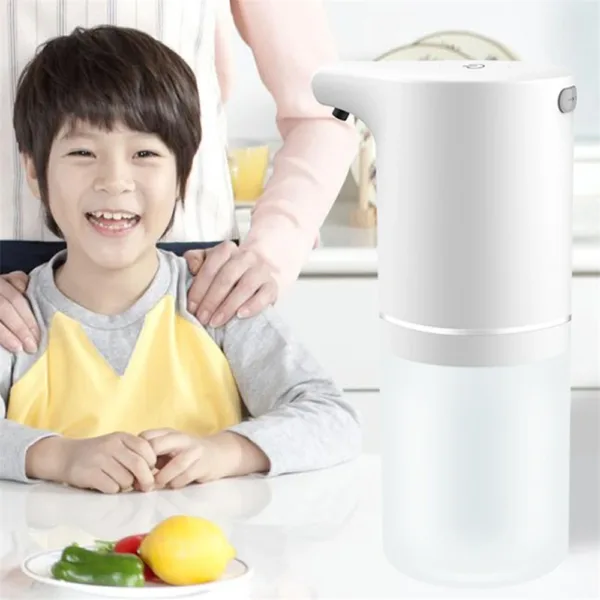 USB Charging Automatic Induction Foam Soap Dispenser Smart Liquid Soap Dispenser Auto Touchless Hand Washer for Kitchen Bathroom - Image 11