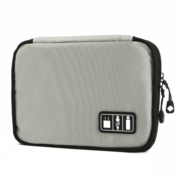 Outdoor Travel Kit Waterproof Nylon Cable Holder Bag Electronic Accessories USB Drive Storage Case Camping Hiking Organizer Bag - Image 10