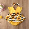 New Arrival 2pcs Red Flower Baby Clothing Newborn Baby Girls Lace Backless Romper Dress Jumpsuit Outfits Clothes 0-24M - Image 9