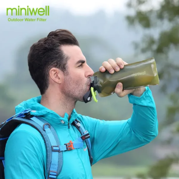 Miniwell Survival Outdoor Camping & Hiking Portable Water Purification - Image 5