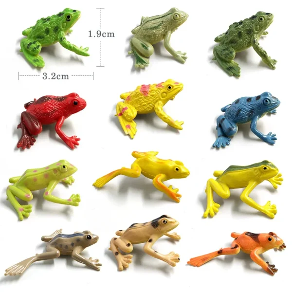 12Pcs Insect Spider Butterfly Fish Dinosaur Dog Cat Horse Figurine Farm Animal Model Action Figure Hot Toy Set For Children Gift - Image 29