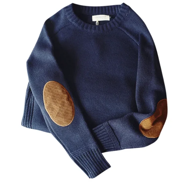 2023 Men Pullover Sweater Autumn New Fashion Casual Loose Thick O-Neck Wool Knitted Oversize Harajuku Streetwear Knitwear M-5XL - Image 5