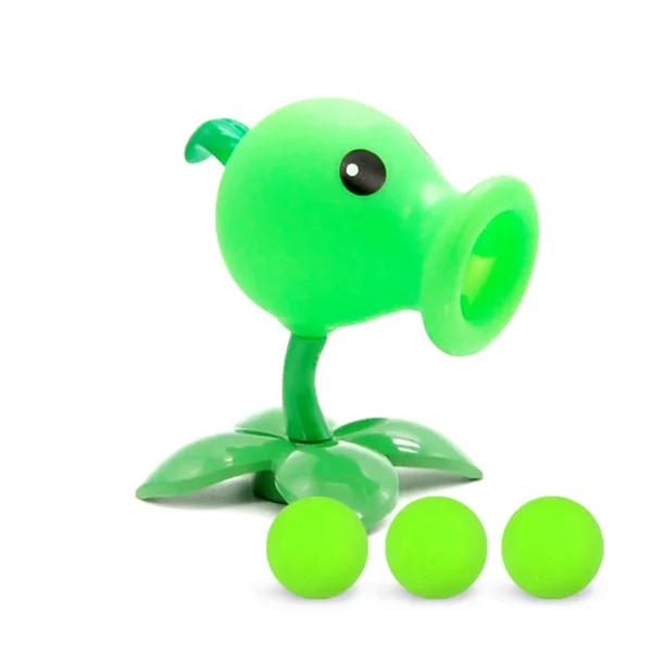 1pcs PVZ PLANTS VS ZOMBIES 2 Peashooter Gatling Pea Shooter PVC Action Figure Model Toy Dolls Shooting Toy Kids Gifts For boys - Image 13