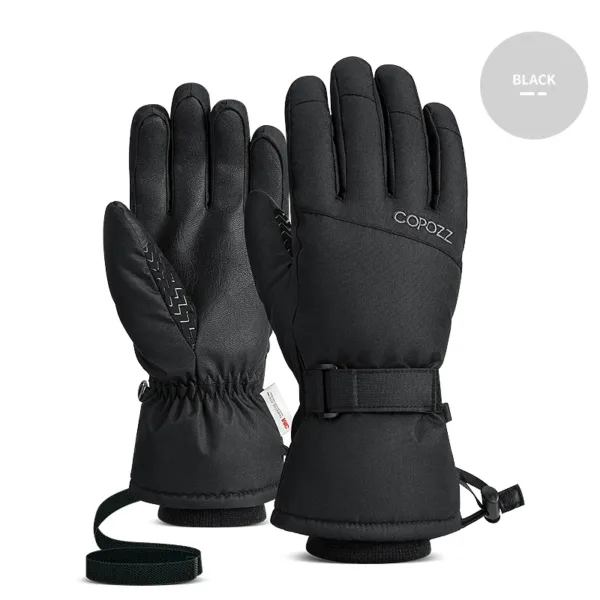 Winter Waterproof Ski Gloves - Image 3