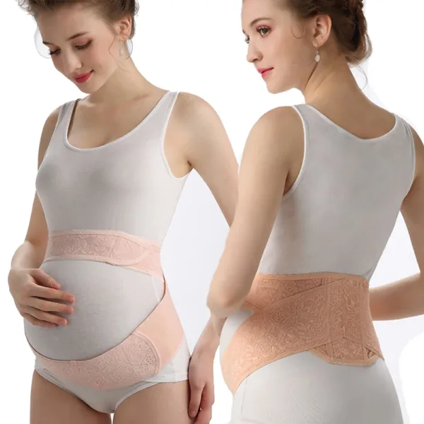 Pregnant Women Belts Breathable Elastic Maternity Belly Brace Belt Care Abdomen Support Band Back Protector Maternity Clothes - Image 7