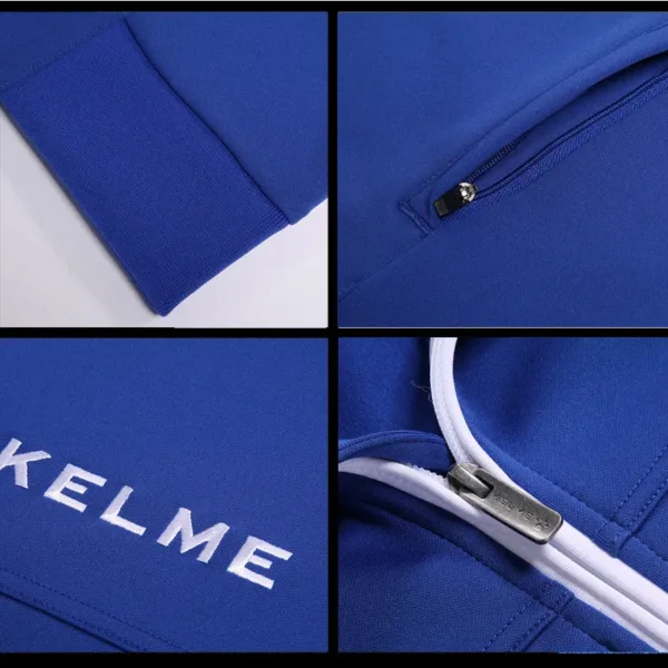 KELME Men's Sportswear Warm Tracksuit Jacket Sweatpants Running Sets Jogging Suits Male Joggers Fitness Sport Suit Men 3771200 - Image 5