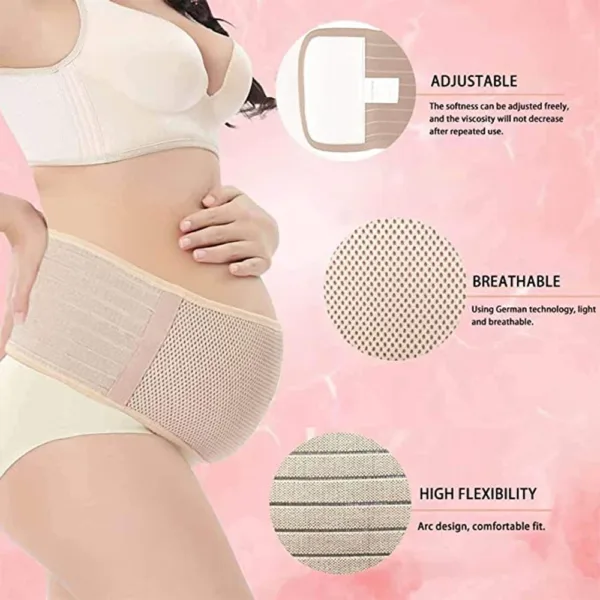 Breathable Maternity Brace Protector Care Abdomen Support Belly Clothes Pregnant Women Waist Belt Waist Band Back Ropa Pregnancy - Image 8