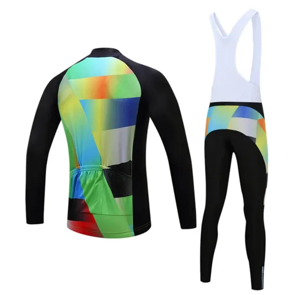 Long Sleeve Bike Jerseys With Pants For Men Latest Autumn Winter Cycling Sets Pro Team Racing Sportswear Bicycle Suits Uniform - Image 9