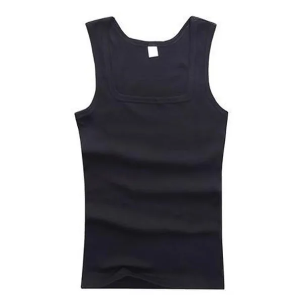 2020 Summer Plus Size Men Clothing Tank Tops Black White Gray Singlets Sleeveless Fitness Men Vest Casual Bodybuilding Vest New - Image 12