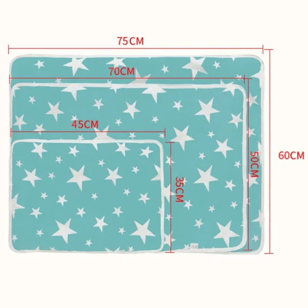 Baby Changing Mat Infant Newborn Portable Foldable Washable Waterproof Mattress Children Game Floor Mats Nursing Pad Diaper Pad - Image 13