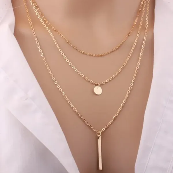 Fashion Copper Bead Necklace - Image 3