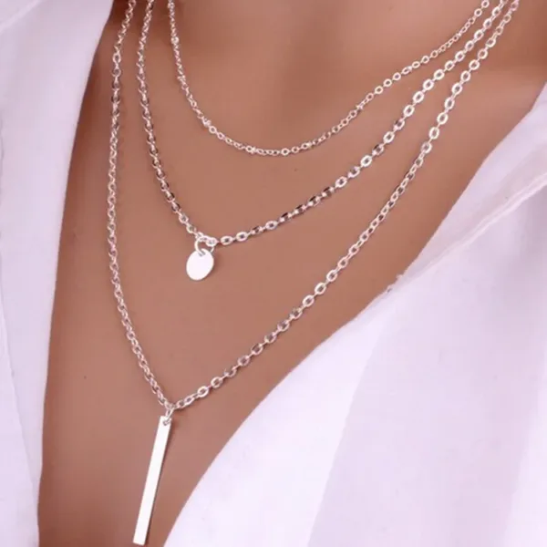 Fashion Copper Bead Necklace - Image 4
