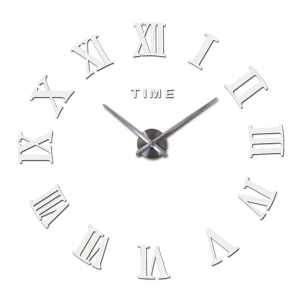 Diy Wall Cock Promotion New Home Decor Large Roman Mirror Fashion Modern Quartz Clocks Living Room Sticker Watch - Image 11