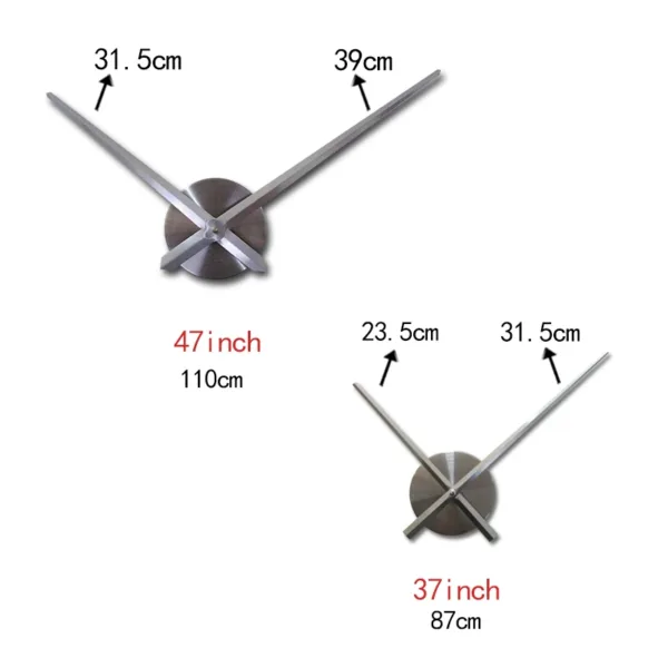 Diy Wall Cock Promotion New Home Decor Large Roman Mirror Fashion Modern Quartz Clocks Living Room Sticker Watch - Image 9