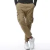 2024 Fashion Spring Mens Tactical Cargo Pants Men Joggers Army Military Casual Cotton Pants Hip Hop Ribbon Male army Trousers 38 - Image 7