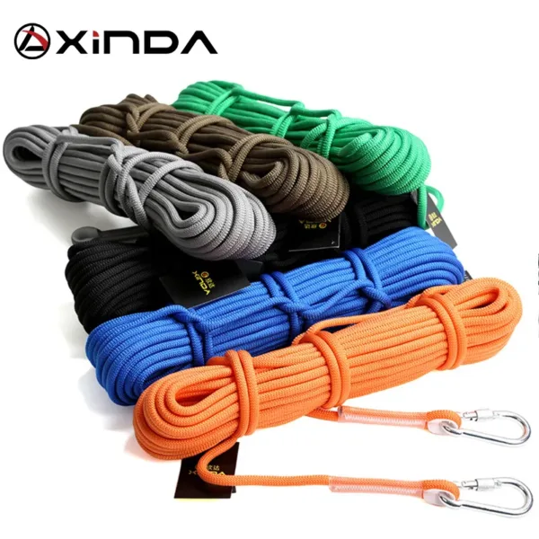 XINDA Outdoor Rope Trekking Hiking Accessories Floating Rope Climbing 10mm Diameter High Strength Cord Safety Rope - Image 14