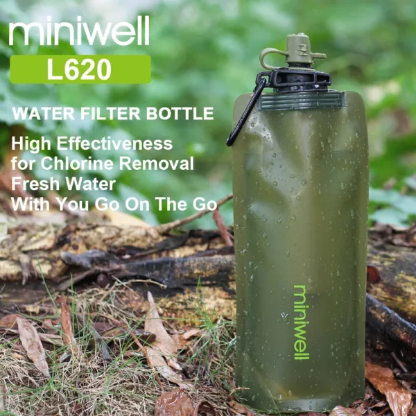 Miniwell Survival Outdoor Camping & Hiking Portable Water Purification - Image 2