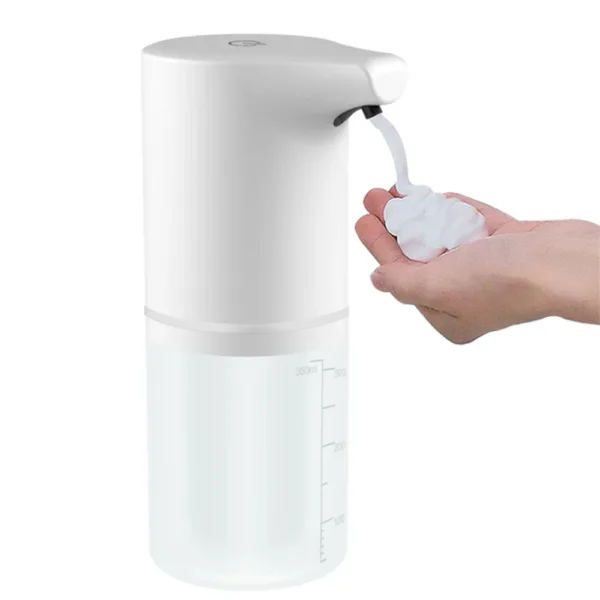 USB Charging Automatic Induction Foam Soap Dispenser Smart Liquid Soap Dispenser Auto Touchless Hand Washer for Kitchen Bathroom - Image 12