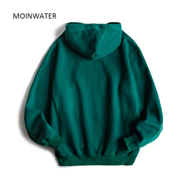 MOINWATER Brand New Women Fleece Hoodies Lady Streetwear Sweatshirt Female White Black Winter Warm Hoodie Outerwear MH2001 - Image 13