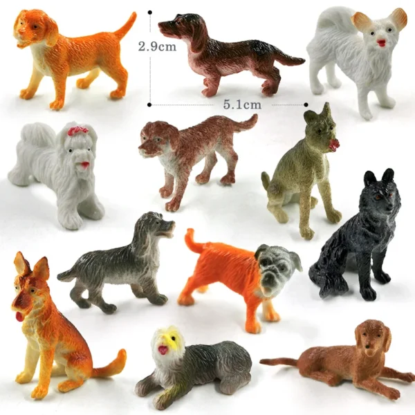 12Pcs Insect Spider Butterfly Fish Dinosaur Dog Cat Horse Figurine Farm Animal Model Action Figure Hot Toy Set For Children Gift - Image 2