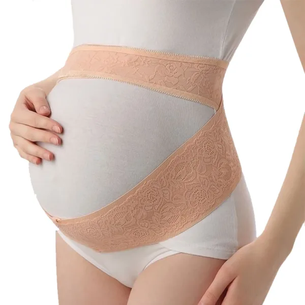 Pregnant Women Belts Breathable Elastic Maternity Belly Brace Belt Care Abdomen Support Band Back Protector Maternity Clothes - Image 4