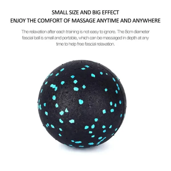 2024 Massage Yoga Exercise Relieve Pain Handball Massage Ball High Density Lightweight Fitness Body Fascia 8cm Fitness Equipment - Image 2