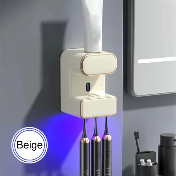 3 Mode Smart Automatic Sensor Toothpaste Dispenser Slots Wall Mounted Electric Toothpaste Squeezer For Bathroom Accessories - Image 6