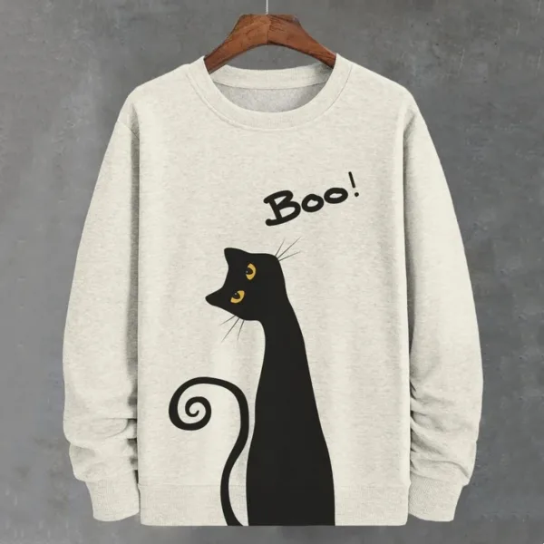 Teacup Cat 3d Print Woman Clothing Funny Women Hoodie Fashions Long Sleeve Pullover Tops Oversized Hoodies For Autumn/Winter - Image 3