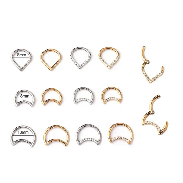 Hinged Nose Ring Jewelry - Image 9