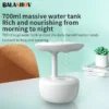 Air Humidifier Anti-Gravity Ultrasonic Cool Mist Maker Night Light Weightless Sprayer with LED Night Light Water Droplet - Image 2