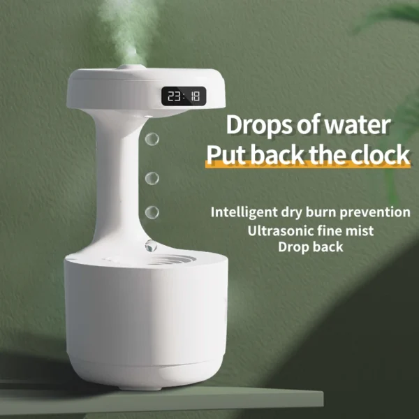 New Anti-Gravity Humidifier Desktop Mute Large Capacity Small Household Air Humidifier Bedroom Air Purification Fog - Image 7