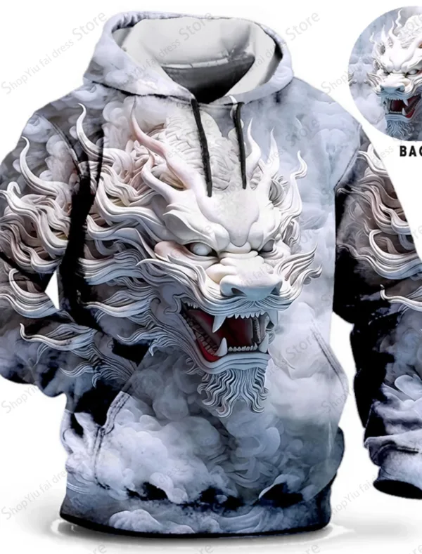 Animal Dragon 3d Print Graphic Hoodies Men Fashion Oversized Hoodies Boy Coat Women Sweats Moletom Mens Clothes Winter Tracksuit - Image 11