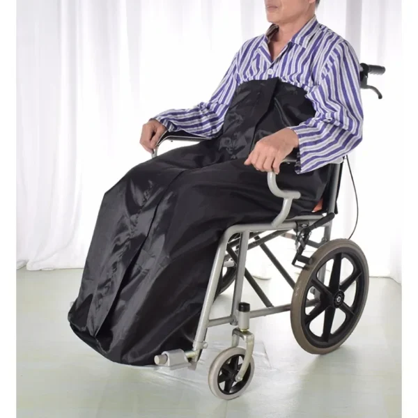 Wheelchair Travel Half Pack Thermal Blanket Waterproof Windproof Thicken Cold Proof Elderly Patient Leg Guard Warm Care Supplies - Image 2