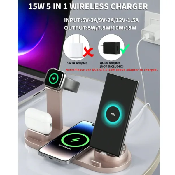 PowerHub 7-in-1 Wireless Charging - Image 5