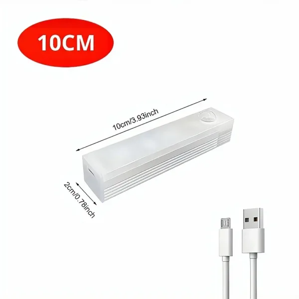 Motion Sensor Night Lights Wireless LED Lamp USB Rechargeable Magnetic For Wardrobe Room Closet Kitchen Aisle Tube Detector Bulb - Image 4